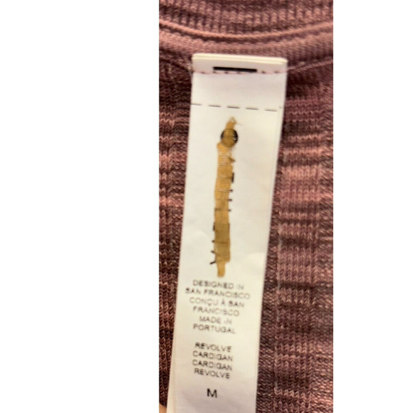 Athleta Women's Pink Long Sleeve Button Front Top Size M #T29962 - Picture 3 of 3